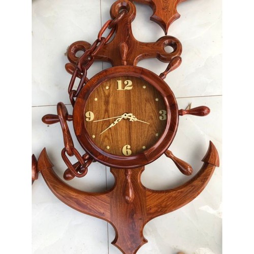 Đồng hồ cao cấp gỗ hương 100 cao 90cm